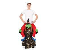 Mom Ride-on Witch Stars Tunic With Character Costume