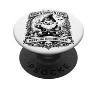 Mom’s Garden Club Funny Gardening Gnome PopSockets Adhesive PopGrip