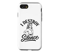 Mom Screaming Chaos Humor Silence destroy funny mothers day Case for iPhone SE (2020) / 7/8