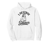Mom Screaming Chaos Humor Silence destroy funny mothers day Pullover Hoodie