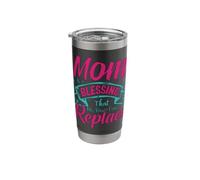 Mom Shirt Mom is a Blessing that No One Can Replace Stainless Steel Insulated Tumbler