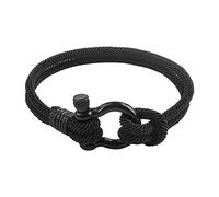 Mom Son Bracelet - Paracord Steel Screw Cuff Bracelet | Men's Horseshoe Buckle A Gift Worth Cherishing for a Life Tumotsit