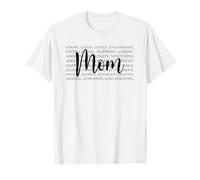 Mom Surrounded by Positive Character Traits T-Shirt