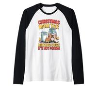 Mom Tax Making Sure It's Not Poison Christmas Raglan Baseball Tee