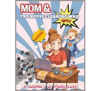 Mom & The House Cleaning War: Funny and Relatable Coloring Book for Moms, Kids, and Families - A Journey of More Love