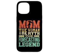 Mom The Myth Weather Forecaster Meteorologist Weatherman Case for iPhone 15