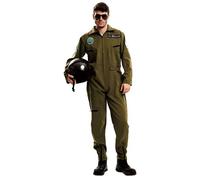 Mom Top Gun Costume Brown XL