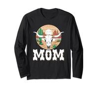 Mom Western Rodeo Country Cowgirl Long Sleeve T-Shirt