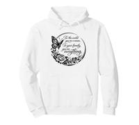 Mom You Are Everything Family Love Butterfly Rose Pullover Hoodie