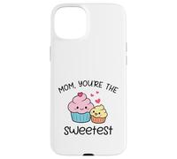 Mom You're The Sweetest Cute Kawaii Cupcake Mother Design Case for iPhone 15 Plus