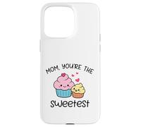 Mom You're The Sweetest Cute Kawaii Cupcake Mother Design Case for iPhone 15 Pro Max