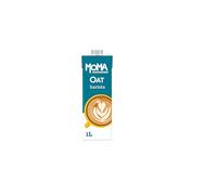 MOMA Barista Oat Drink 6 x 1L 100% Plant Based Vegan Perfect for Frothy Coffee Made with whole of oat for fibre, flavour No Added Sugar Vit D B2 B12