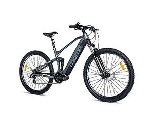 Moma Bikes, EMTB 27,5" PRO FS Crank Motor, Aluminum, Full SHIMANO Altus 8 Speeds, Hydraulic Disc Brakes & Integrated Battery Ion Lithium 48V 13Ah