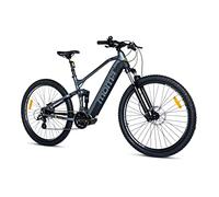 Moma Bikes, EMTB 29 PRO FS Crank Motor, Aluminum, Full SHIMANO 8 Speeds