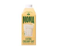 MOMA - Extra Creamy Oat Drink - 750ml • 100% Plant-Based & Vegan • Made with British Oats for Superior Indulgent, Rich & Creamy Taste • No Added Sugar - Enriched with Vitamins (Pack of 6)