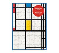 MoMA Mondrian Greeting Card Puzzle