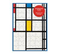 MoMA Mondrian Greeting Card Puzzle