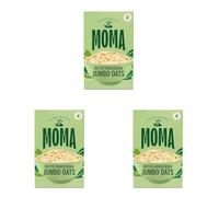 MOMA Porridge PLAIN (No Added Sugar) Breakfast Jumbo Oats - Box of 450g - Gluten Free, Source of Fibre & Protein, Rich in Vitamin B6 - Made in UK (Pack of 3)