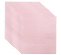 MOMAHUA 20P Party Napkins,Pink Napkins for Birthday,6.5inch Birthday Serviettes Solid Color Tableware Table Decors for Wedding,Picnic,Pink Themed Party Supplies