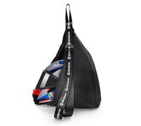 Moman Motorcycle Helmet Bag, B1 Motorbike Backpack Reflective Large Capacity Helmet Storage Shoulder Bag Motorcycle Accessories for Travel Riding Cycling Bicycle Basketball