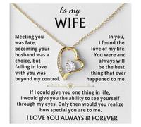 Momavo Jewelry To My Wife - the best thing that ever happened to me,Forever Love Necklace, Gift For Wife, Gift for her, Idea Gift For Women, Christmas Birthday Gift, Valentine Gift, Stainless Steel