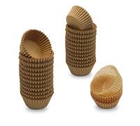 Mombake Mini Cupcake Cases Premium Greaseproof Muffin Baking Cups(Natural, 500-Count)