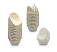 Mombake Mini Cupcake Cases Premium Greaseproof Muffin Baking Cups(White, 500-Count)