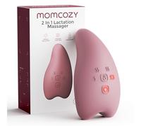 Momcozy A1Pro Lactation Massager, Deep Vibration & Rapid Heating for Clog Relief & Efficient Pumping, Breastfeeding Essentials with Memory Function & Fast Charging, for Postpartum Mom