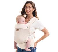 Momcozy Air Mesh Baby Carrier from Birth - Breathable & Ultra Light (3-20 kg) · Cooling 3D Mesh · X-Back · Without Inserts