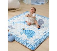 Momcozy Baby Portable Playmat | Color: Blue Ocean