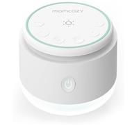 Momcozy Baby Sleep Soother | Portable Rechargeable White Noise Machine | 20 Sleep Sounds with Nursery Night Light | Travel Sleep Soother, Battery Powered