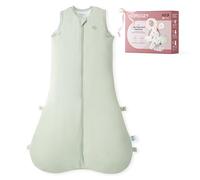 momcozy Baby Sleeping Bag 6-12 Months, 1.5 TOG Sleep Sack with Snap-Fit Adjustable Design, Two-Way Zip, Soft Bamboo Fabric, Green, M