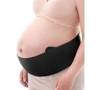 momcozy Belly Bands for Pregnant Women, Hospital-Grade Pregnancy Belly Band with Ergonest Back Support & Breathable Fabric - One-Piece Adjustable Maternity Belt for Abdomen, Pelvic, Back Pain Relief