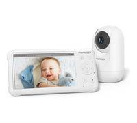 MOMCOZY BM01 5" LCD Screen Video Baby Monitor - White, New