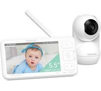 Momcozy BM03 Video Baby Monitor - 5.5" LCD Screen, White