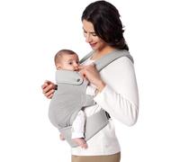 Momcozy Breathable Mesh Baby Carrier, Ergonomic Design, Lightweight & Easy to Use, for 3.2-20 kg, Enhanced Lumbar Support, All-Day Comfort, Hands-Free, Gray