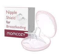 Momcozy Contact Nipple Shields, 100% Food-Grade Silicone for Breastfeeding Difficulties, Ultra-Thin & Super-Soft, Made Without BPA/BPS, Include Carry