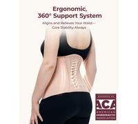 Momcozy Ergowrap Back Support Belt | Color: Oyster Pink | Size: L