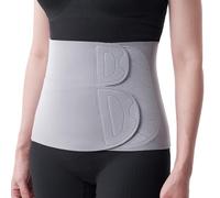 momcozy Ergowrap Postpartum Belly Band, 3D Abdomen Lifting & Ergonomic Back Support Abdominal Binder, Seamless & Invisible Wrap Shapewear for Postpartum C-Section Recovery, Daily Wear, Exercise