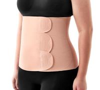momcozy Ergowrap Postpartum Belly Band, 3D Abdomen Lifting & Ergonomic Back Support Abdominal Binder, Seamless & Invisible Wrap Shapewear for Postpartum C-Section Recovery, Daily Wear, Exercise
