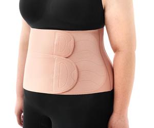 momcozy Ergowrap Postpartum Belly Band, 3D Abdomen Lifting & Ergonomic Back Support Abdominal Binder, Seamless & Invisible Wrap Shapewear for Postpartum C-Section Recovery, Daily Wear, Exercise