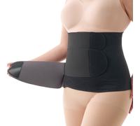 Momcozy Ergowrap™ Postpartum Belly Wrap - Postpartum Belly Band | Height: Standard | Color: Black | Size: L