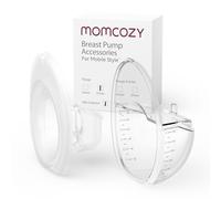 Momcozy Flange 27mm & Milk Collector Set for M6, Original Mobile Style | M6 Breast Pump Replacement Accessories