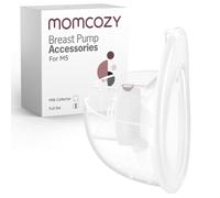 Momcozy Full Set Collector Cup Only Compatible with Momcozy M5 NOT for Others. Original M5 Breast Pump Replacement Accessories (160ml, with