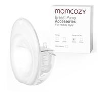 Momcozy Full Set Collector Cup Only Compatible with Momcozy Mobile Style | M6. Original Mobile Style | M6 Breast Pump Replacement Accessories DoubleFit Flange 24mm