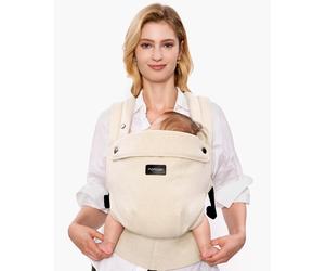 Momcozy GentleTouch Baby Carrier | Color: Light Amber