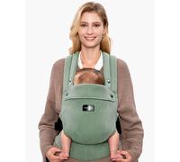 Momcozy GentleTouch Baby Carrier | Color: Sage Green