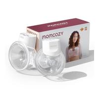 Momcozy Hands-Free Breast Pump S12 Pro, Wearable & Portable, with Soft DoubleFit Flange, 3 Modes | 9 Levels, Smart Display, 24mm, 2 Pack, White