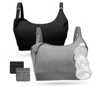 momcozy Hands Free Pumping Bra Nursing Bra