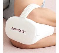 momcozy Knee Pillow for Side Sleepers, Soft Memory Foam Support Spine Alignment Pregnancy Leg Pillow for HIPS, Back, Sciatica Pain, Fixed Strap for Moving, Wider Contact Even Pressure
